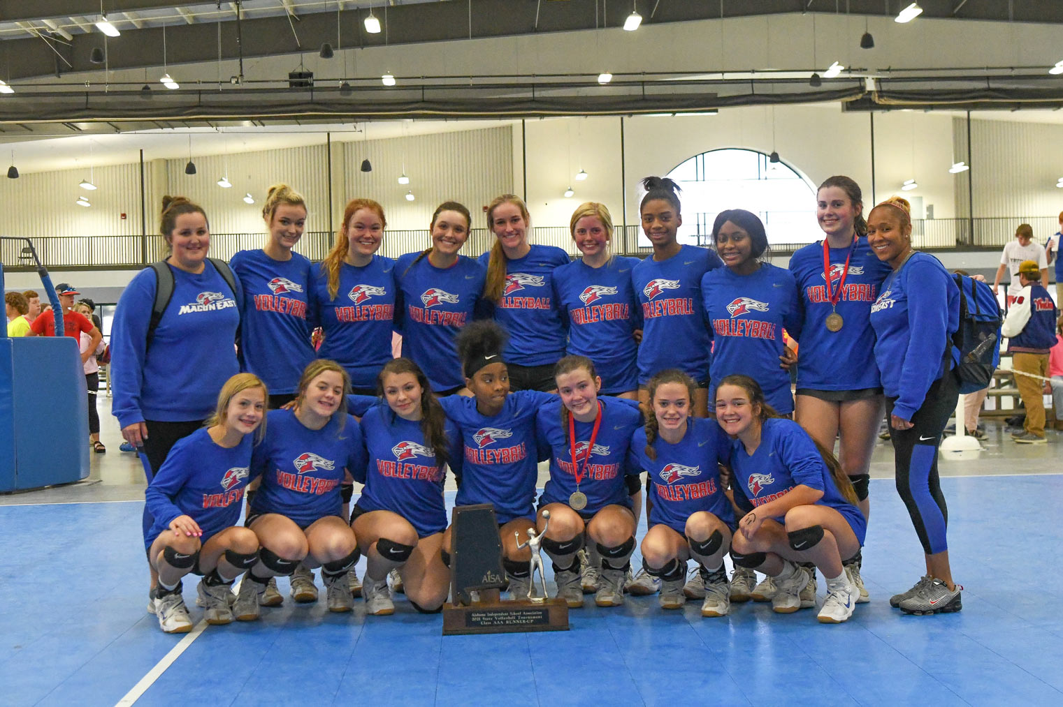 Macon East Volleyball AISA AAA State Runner Up