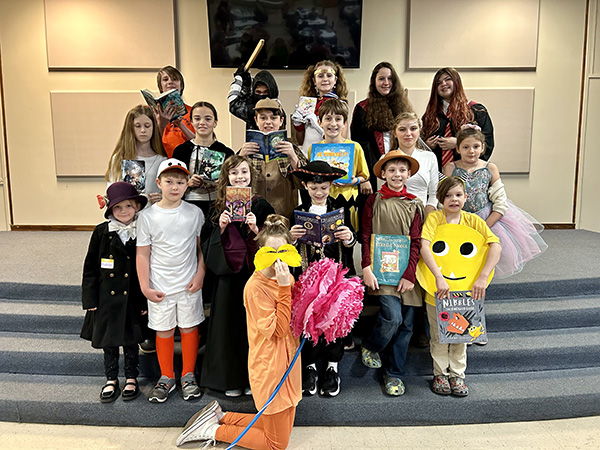 Famous Book Characters Attend Local Homeschool Co Op